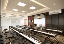 Phương Án Thiết Kế Phòng Nhạc HVT - 2024