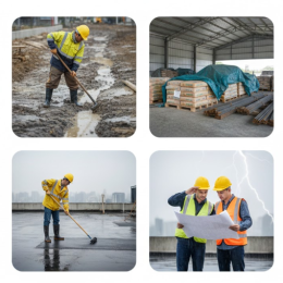 Thi Công Công Trình Mùa Mưa Hiệu Quả và Đảm Bảo Chất Lượng