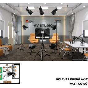 Phương Án Thiết Kế VAS Sala Campus - Phòng AV