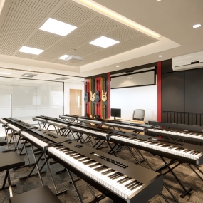 Phương Án Thiết Kế Phòng Nhạc HVT - 2024