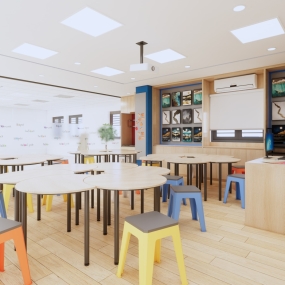 Phương Án Thiết Kế Phòng Họa Tiểu Học HVT - 2025