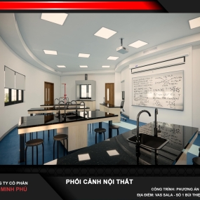 Phương Án Thiết Kế Phòng Lab Sala - 2024