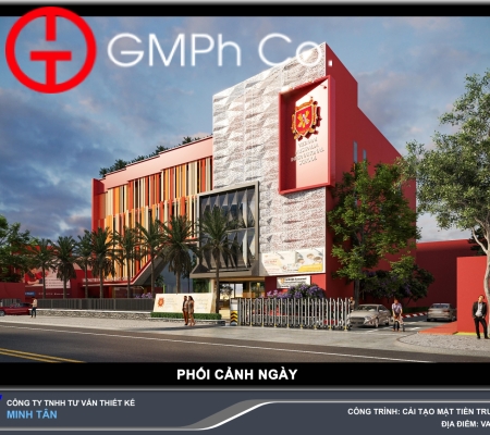 Phương Án Thiết Kế Mặt Tiền BTH 2024