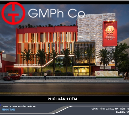 Phương Án Thiết Kế Mặt Tiền BTH 2024