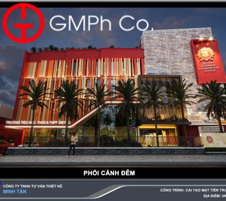 Phương Án Thiết Kế Mặt Tiền BTH 2024