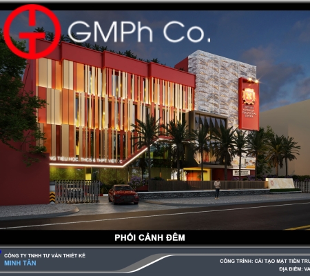 Phương Án Thiết Kế Mặt Tiền BTH 2024