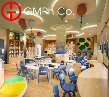 Thiết Kế Thư Viện Mầm Non - VAS GARDEN HILL CAMPUS 2024