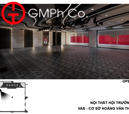 Phương Án Thiết Kế Hội Trường VAS HVT  04 - 2025