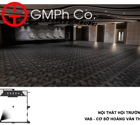 Phương Án Thiết Kế Hội Trường VAS HVT  04 - 2025