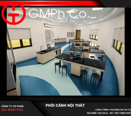 Phương Án Thiết Kế Phòng Lab Sala - 2024
